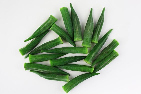 Blanched Okra Whole